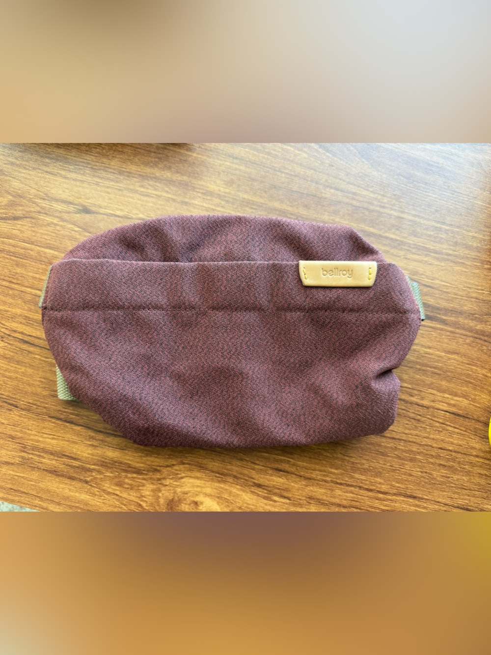 Bellroy Sling Bag Canvas Maroon Crossbody Minimalist Travel City Hands Free